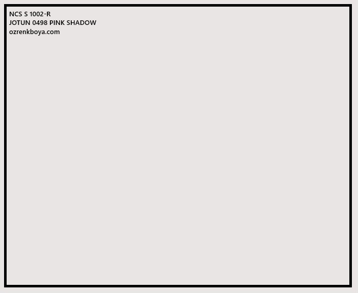 JOTUN TOPCOAT SİLK 0498 BALLET SLIPPERS - PINK SHADOW